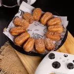 Mini Churros Doce de leite