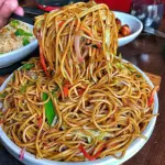 Veg Hong Kong Noodles