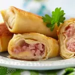 Panqueca de Queijo e Presunto - 3 u