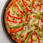 Keto Vegetable Pizza