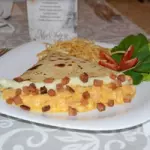 403 - Crepe de Frango com Bacon