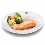 Salmão grelhado