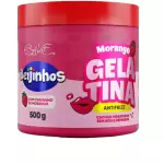 GELATINA BEIJINHOS MORANGO 500g
