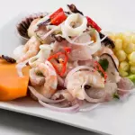 Ceviche de Mariscos.