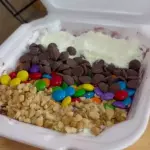 AÇAI NO ISOPOR QUADRADO