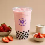 Latte Fresa