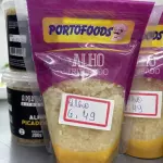 Alho triturado