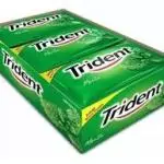 CHICLETTES TRIDENT MENTA
