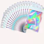 12 Fundas holográficas tipo ziploc