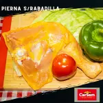 Pierna sin rabadilla.