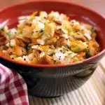 Yakimeshi vegetariano