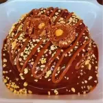 Bolo Mini vulcão Ferrero Rocher