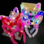 DIADEMA DE PELUCHE CON LUZ