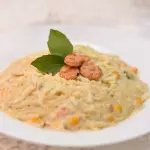 Espaquete com Camarão