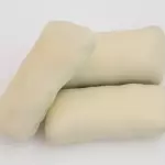 Banana com chocolate branco