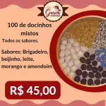 100 docinhos mistos.