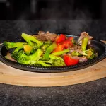 Lomo con verduras