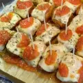FILÉ DE TILÁPIA A PARMEGIANA A PALIT