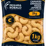 Camarão Empanado Massa Japonesa