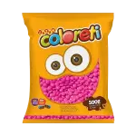 PASTILHA COLORETI 500G - PEQ ROSA