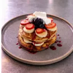 Pancakes con fruta