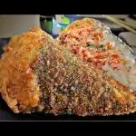 Temaki salmão grelhado empanado