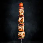 Brocheta de pollo