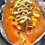 PERRO CALIENTE MECHADA
