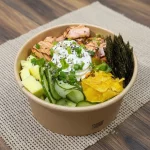 Poke Salmão Flambado