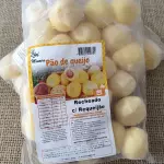 Pão de queijo com requeijão