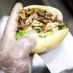 Grego+Batata Frita Pequena