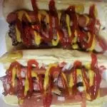 HOT-DOG CON TOCINO