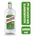 Litro Aguardiente. Guaro Verde 1000m