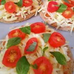 Mini pizza integral (3 unidades)