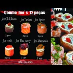 Combo Joe's 12 PÇS