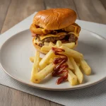 Chesse Bacon + Papas
