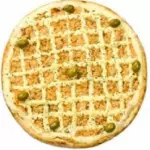 pizza de frango com catupiry