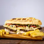 Patty Melt Three Cheese