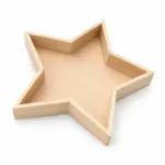 Caja Madera estrella