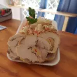 Pollo arrollado