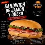 SANDWICH DE JAMON Y QUESO🥪🐷
