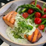 Salmón al grill
