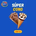 Barquilla Super Cono Triple Chocolat