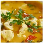 Moqueca de peixe e camarão