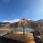 Sombrillón paja (lanchas particular)