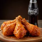 20 muslitos de alas + coca cola zero