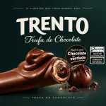 Trento trufa de chocolate