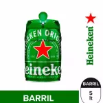 HEINIKEN BARRIL 5 LITROS