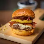 Pineapple burger