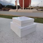 100 Cajas Blancas Unicolor (Mayor)